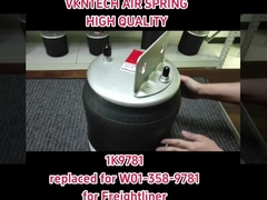 VKNTECH AIR SPRING 1K9781 W01-358-9781 FREIGHTLINER로 대체되었습니다.