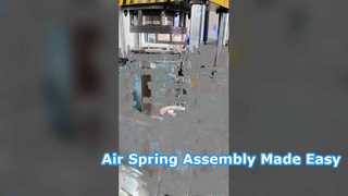 공기 스프링 상판은 어떻게 수용됩니까? Vkntech 워크샵을 방문하세요